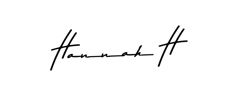 Make a beautiful signature design for name Hannah H. Use this online signature maker to create a handwritten signature for free. Hannah H signature style 9 images and pictures png