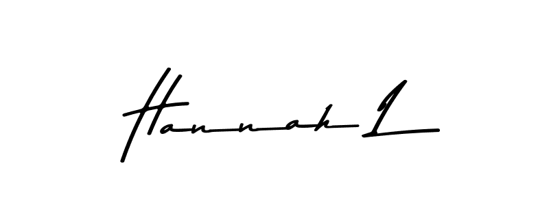 Also we have Hannah L name is the best signature style. Create professional handwritten signature collection using Asem Kandis PERSONAL USE autograph style. Hannah L signature style 9 images and pictures png
