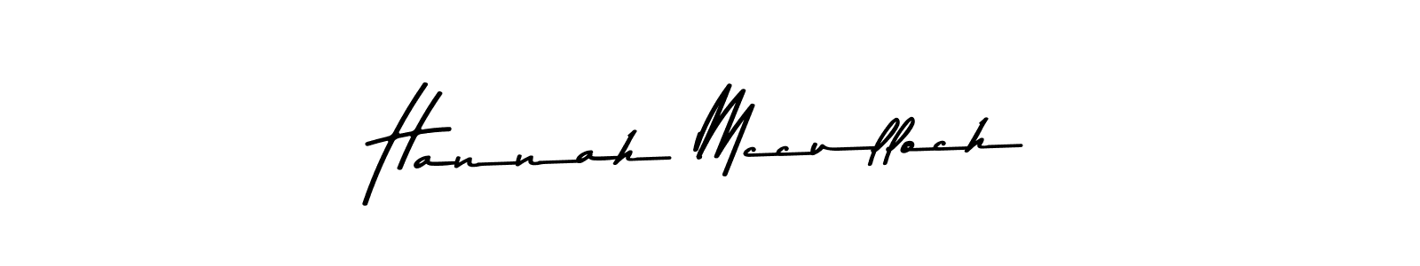 Hannah Mcculloch stylish signature style. Best Handwritten Sign (Asem Kandis PERSONAL USE) for my name. Handwritten Signature Collection Ideas for my name Hannah Mcculloch. Hannah Mcculloch signature style 9 images and pictures png