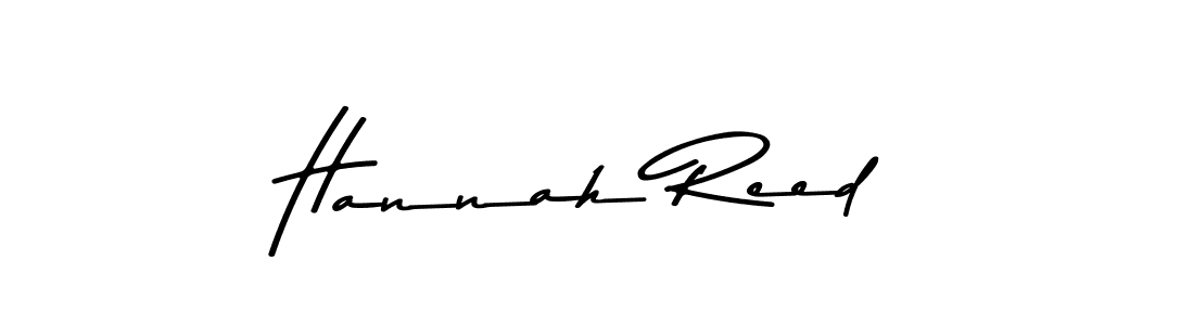 Create a beautiful signature design for name Hannah Reed. With this signature (Asem Kandis PERSONAL USE) fonts, you can make a handwritten signature for free. Hannah Reed signature style 9 images and pictures png
