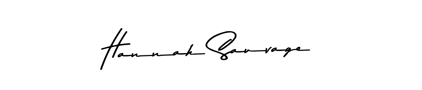 Make a beautiful signature design for name Hannah Sauvage. Use this online signature maker to create a handwritten signature for free. Hannah Sauvage signature style 9 images and pictures png