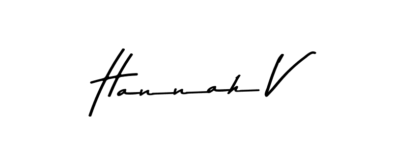 Best and Professional Signature Style for Hannah V. Asem Kandis PERSONAL USE Best Signature Style Collection. Hannah V signature style 9 images and pictures png