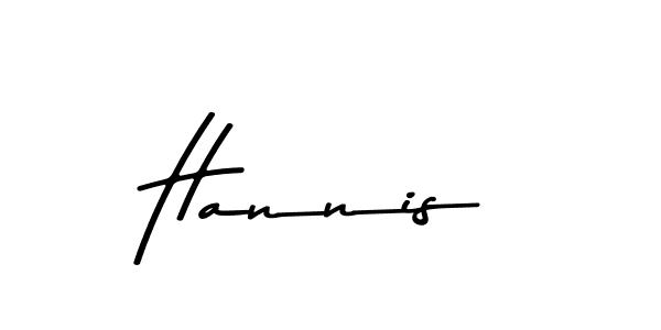 Create a beautiful signature design for name Hannis. With this signature (Asem Kandis PERSONAL USE) fonts, you can make a handwritten signature for free. Hannis signature style 9 images and pictures png