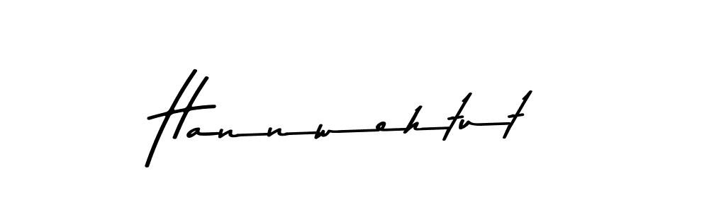 The best way (Asem Kandis PERSONAL USE) to make a short signature is to pick only two or three words in your name. The name Hannwehtut include a total of six letters. For converting this name. Hannwehtut signature style 9 images and pictures png