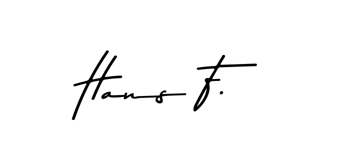 It looks lik you need a new signature style for name Hans F.. Design unique handwritten (Asem Kandis PERSONAL USE) signature with our free signature maker in just a few clicks. Hans F. signature style 9 images and pictures png