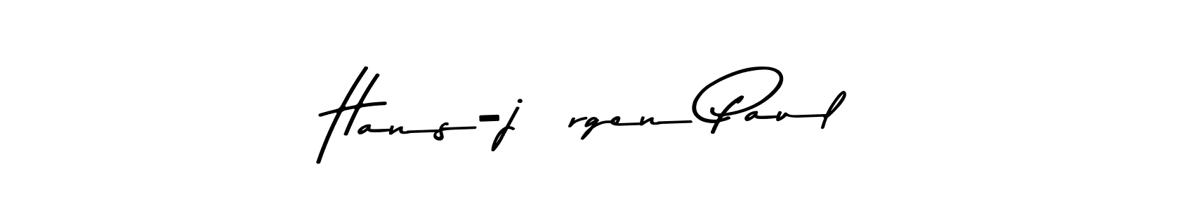 How to make Hans-jürgen Paul name signature. Use Asem Kandis PERSONAL USE style for creating short signs online. This is the latest handwritten sign. Hans-jürgen Paul signature style 9 images and pictures png