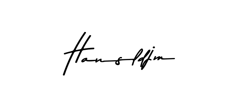 Make a beautiful signature design for name Hansldjm. Use this online signature maker to create a handwritten signature for free. Hansldjm signature style 9 images and pictures png
