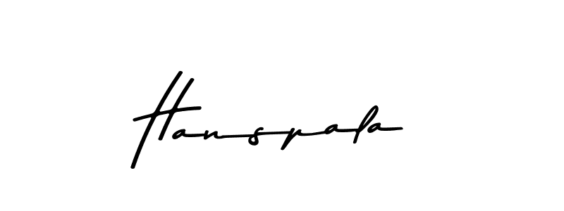 Make a beautiful signature design for name Hanspala. Use this online signature maker to create a handwritten signature for free. Hanspala signature style 9 images and pictures png