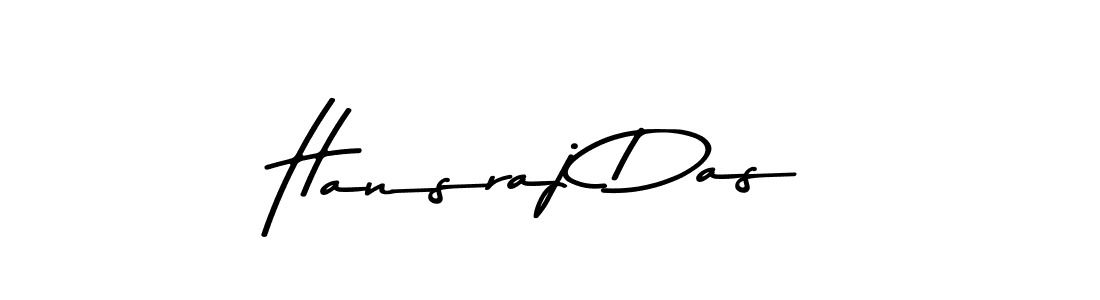 Design your own signature with our free online signature maker. With this signature software, you can create a handwritten (Asem Kandis PERSONAL USE) signature for name Hansraj Das. Hansraj Das signature style 9 images and pictures png