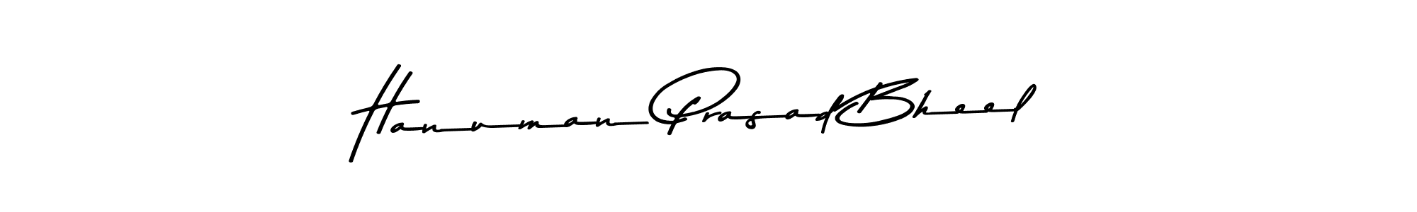 Design your own signature with our free online signature maker. With this signature software, you can create a handwritten (Asem Kandis PERSONAL USE) signature for name Hanuman Prasad Bheel. Hanuman Prasad Bheel signature style 9 images and pictures png