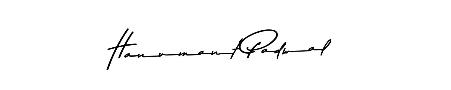 Design your own signature with our free online signature maker. With this signature software, you can create a handwritten (Asem Kandis PERSONAL USE) signature for name Hanumant Padwal. Hanumant Padwal signature style 9 images and pictures png