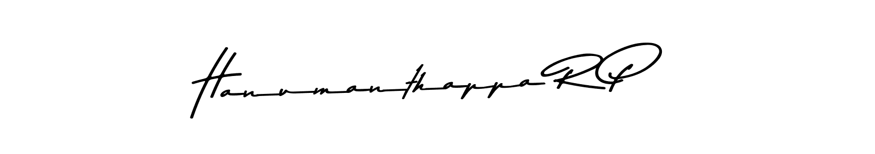 Use a signature maker to create a handwritten signature online. With this signature software, you can design (Asem Kandis PERSONAL USE) your own signature for name Hanumanthappa R P. Hanumanthappa R P signature style 9 images and pictures png