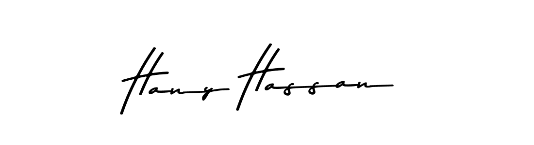 Use a signature maker to create a handwritten signature online. With this signature software, you can design (Asem Kandis PERSONAL USE) your own signature for name Hany Hassan. Hany Hassan signature style 9 images and pictures png