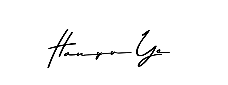 The best way (Asem Kandis PERSONAL USE) to make a short signature is to pick only two or three words in your name. The name Hanyu Ye include a total of six letters. For converting this name. Hanyu Ye signature style 9 images and pictures png
