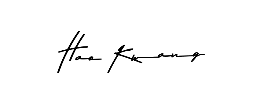 How to Draw Hao Kwang signature style? Asem Kandis PERSONAL USE is a latest design signature styles for name Hao Kwang. Hao Kwang signature style 9 images and pictures png