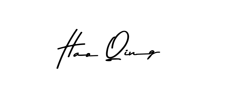 Make a beautiful signature design for name Hao Qing. Use this online signature maker to create a handwritten signature for free. Hao Qing signature style 9 images and pictures png