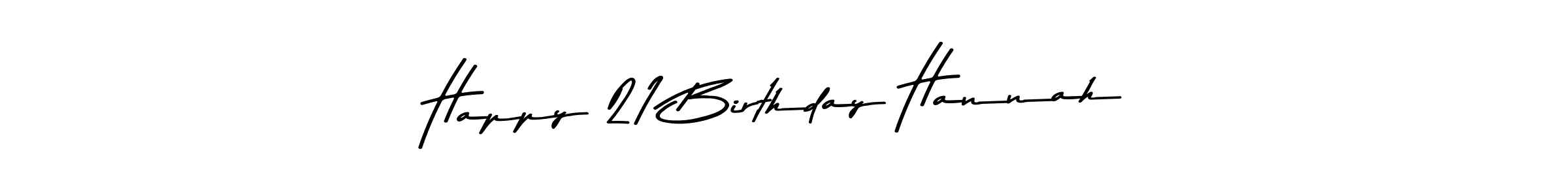 Best and Professional Signature Style for Happy 21 Birthday Hannah. Asem Kandis PERSONAL USE Best Signature Style Collection. Happy 21 Birthday Hannah signature style 9 images and pictures png