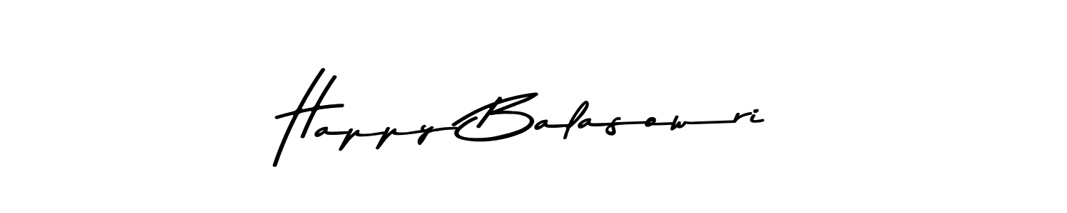 You should practise on your own different ways (Asem Kandis PERSONAL USE) to write your name (Happy Balasowri) in signature. don't let someone else do it for you. Happy Balasowri signature style 9 images and pictures png