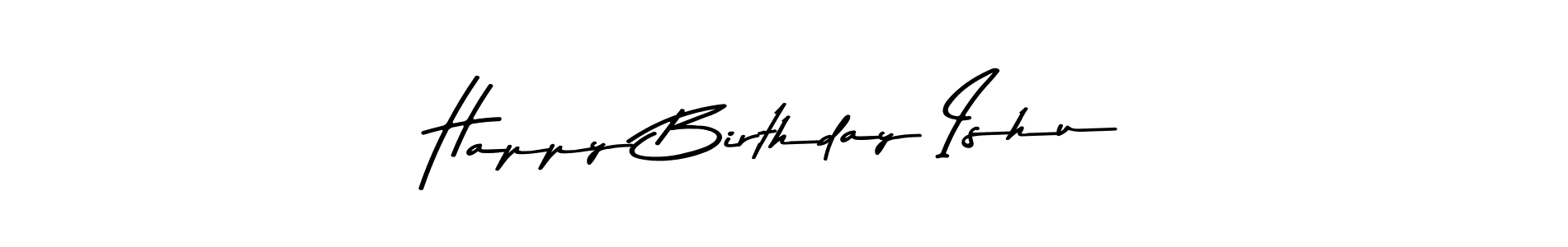 Make a beautiful signature design for name Happy Birthday Ishu. Use this online signature maker to create a handwritten signature for free. Happy Birthday Ishu signature style 9 images and pictures png