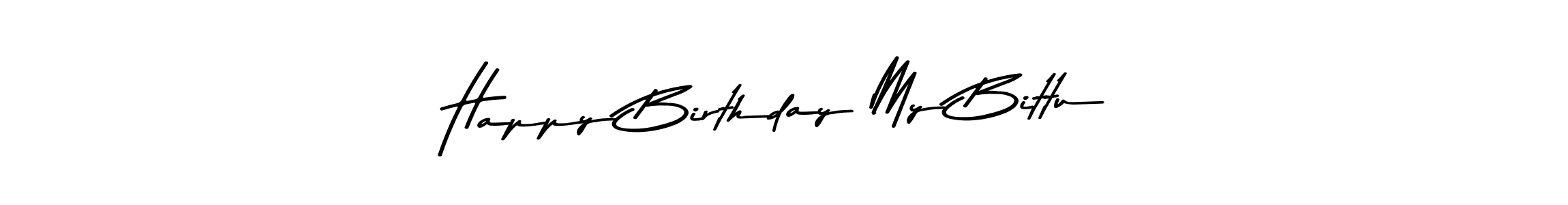 Check out images of Autograph of Happy Birthday My Bittu name. Actor Happy Birthday My Bittu Signature Style. Asem Kandis PERSONAL USE is a professional sign style online. Happy Birthday My Bittu signature style 9 images and pictures png