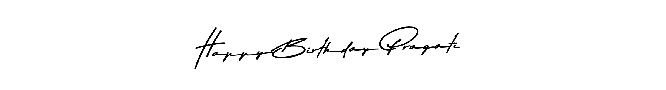 Here are the top 10 professional signature styles for the name Happy Birthday Pragati. These are the best autograph styles you can use for your name. Happy Birthday Pragati signature style 9 images and pictures png