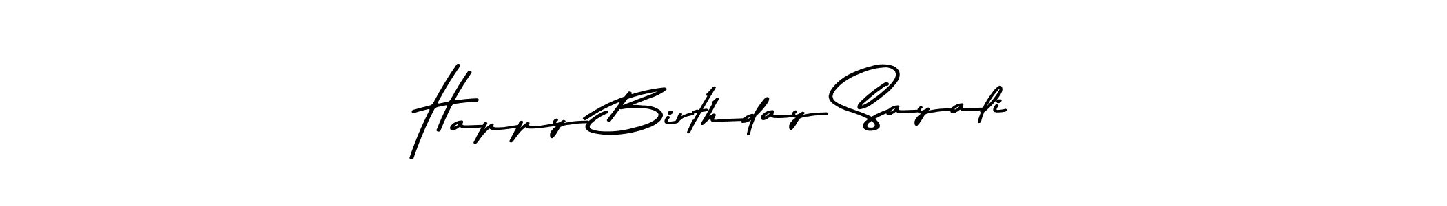 How to Draw Happy Birthday Sayali signature style? Asem Kandis PERSONAL USE is a latest design signature styles for name Happy Birthday Sayali. Happy Birthday Sayali signature style 9 images and pictures png