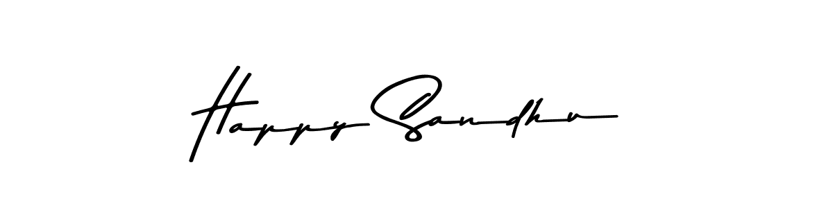 Also we have Happy Sandhu name is the best signature style. Create professional handwritten signature collection using Asem Kandis PERSONAL USE autograph style. Happy Sandhu signature style 9 images and pictures png