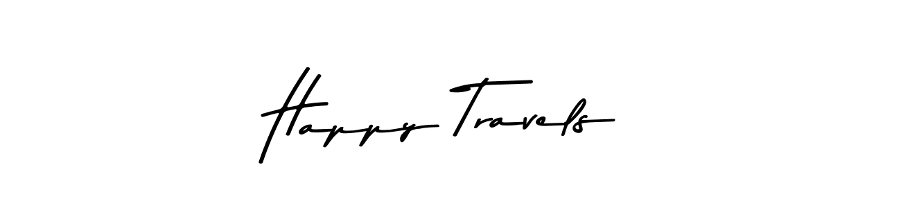 Asem Kandis PERSONAL USE is a professional signature style that is perfect for those who want to add a touch of class to their signature. It is also a great choice for those who want to make their signature more unique. Get Happy Travels name to fancy signature for free. Happy Travels signature style 9 images and pictures png