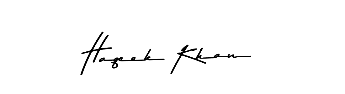 if you are searching for the best signature style for your name Haqeek Khan. so please give up your signature search. here we have designed multiple signature styles  using Asem Kandis PERSONAL USE. Haqeek Khan signature style 9 images and pictures png
