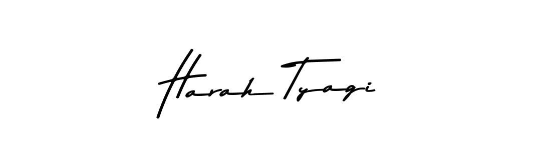 It looks lik you need a new signature style for name Harah Tyagi. Design unique handwritten (Asem Kandis PERSONAL USE) signature with our free signature maker in just a few clicks. Harah Tyagi signature style 9 images and pictures png
