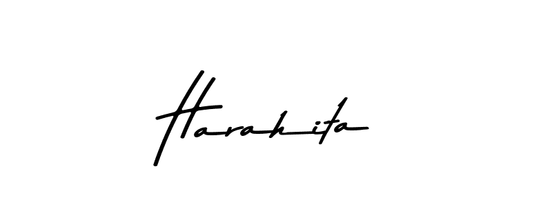 Make a beautiful signature design for name Harahita. With this signature (Asem Kandis PERSONAL USE) style, you can create a handwritten signature for free. Harahita signature style 9 images and pictures png