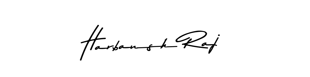 You should practise on your own different ways (Asem Kandis PERSONAL USE) to write your name (Harbansh Raj) in signature. don't let someone else do it for you. Harbansh Raj signature style 9 images and pictures png