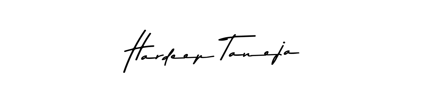 Make a beautiful signature design for name Hardeep Taneja. With this signature (Asem Kandis PERSONAL USE) style, you can create a handwritten signature for free. Hardeep Taneja signature style 9 images and pictures png