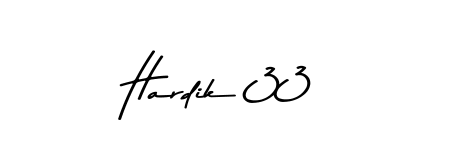 How to make Hardik 33 signature? Asem Kandis PERSONAL USE is a professional autograph style. Create handwritten signature for Hardik 33 name. Hardik 33 signature style 9 images and pictures png