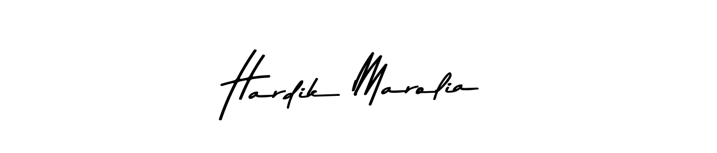 How to make Hardik Marolia signature? Asem Kandis PERSONAL USE is a professional autograph style. Create handwritten signature for Hardik Marolia name. Hardik Marolia signature style 9 images and pictures png