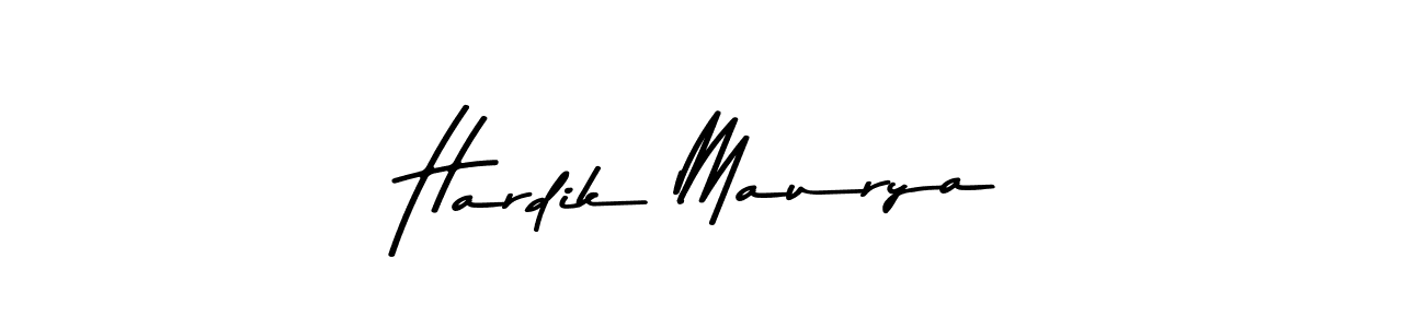 Also we have Hardik Maurya name is the best signature style. Create professional handwritten signature collection using Asem Kandis PERSONAL USE autograph style. Hardik Maurya signature style 9 images and pictures png