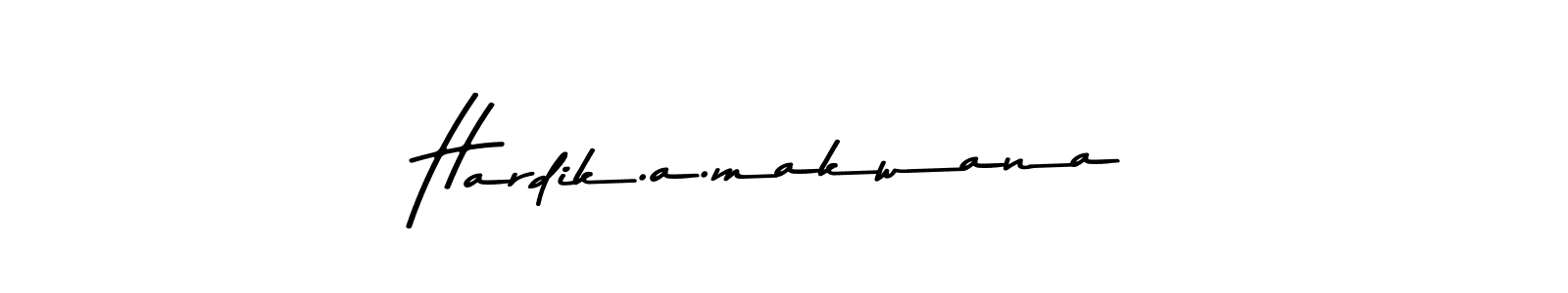 Similarly Asem Kandis PERSONAL USE is the best handwritten signature design. Signature creator online .You can use it as an online autograph creator for name Hardik.a.makwana. Hardik.a.makwana signature style 9 images and pictures png