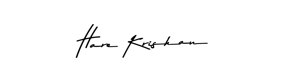 This is the best signature style for the Hare Krishan name. Also you like these signature font (Asem Kandis PERSONAL USE). Mix name signature. Hare Krishan signature style 9 images and pictures png