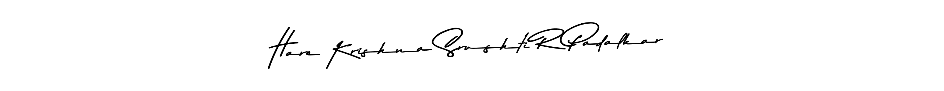 Similarly Asem Kandis PERSONAL USE is the best handwritten signature design. Signature creator online .You can use it as an online autograph creator for name Hare Krishna Srushti R Padalkar. Hare Krishna Srushti R Padalkar signature style 9 images and pictures png