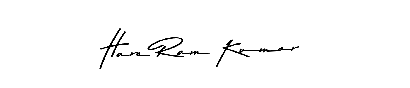 Hare Ram Kumar stylish signature style. Best Handwritten Sign (Asem Kandis PERSONAL USE) for my name. Handwritten Signature Collection Ideas for my name Hare Ram Kumar. Hare Ram Kumar signature style 9 images and pictures png