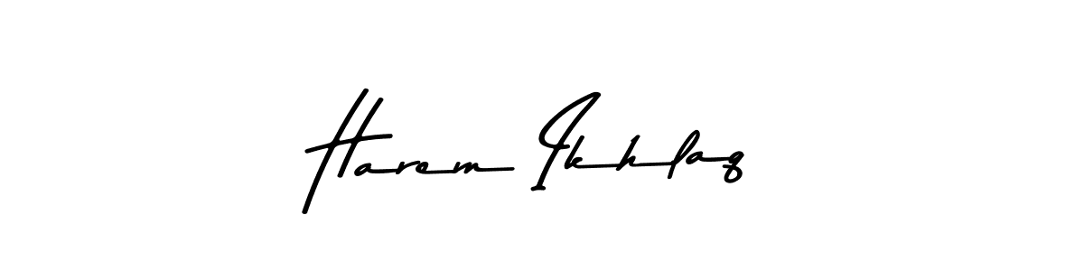 Also we have Harem Ikhlaq name is the best signature style. Create professional handwritten signature collection using Asem Kandis PERSONAL USE autograph style. Harem Ikhlaq signature style 9 images and pictures png