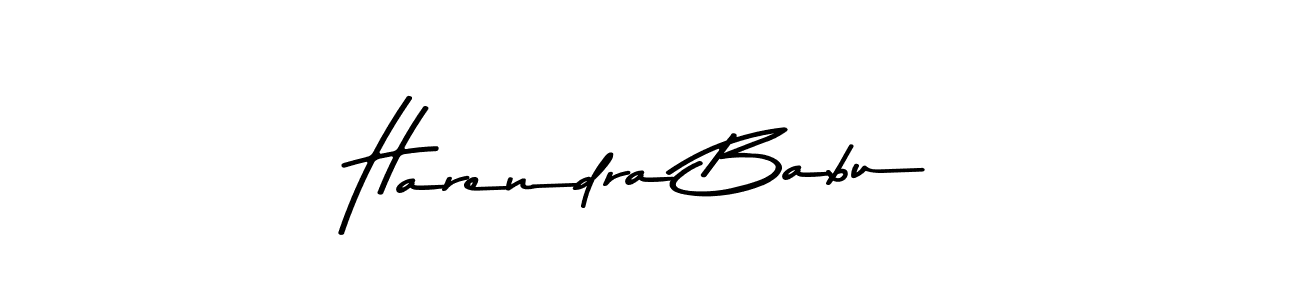 The best way (Asem Kandis PERSONAL USE) to make a short signature is to pick only two or three words in your name. The name Harendra Babu include a total of six letters. For converting this name. Harendra Babu signature style 9 images and pictures png