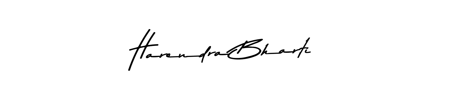 Make a beautiful signature design for name Harendra Bharti. Use this online signature maker to create a handwritten signature for free. Harendra Bharti signature style 9 images and pictures png