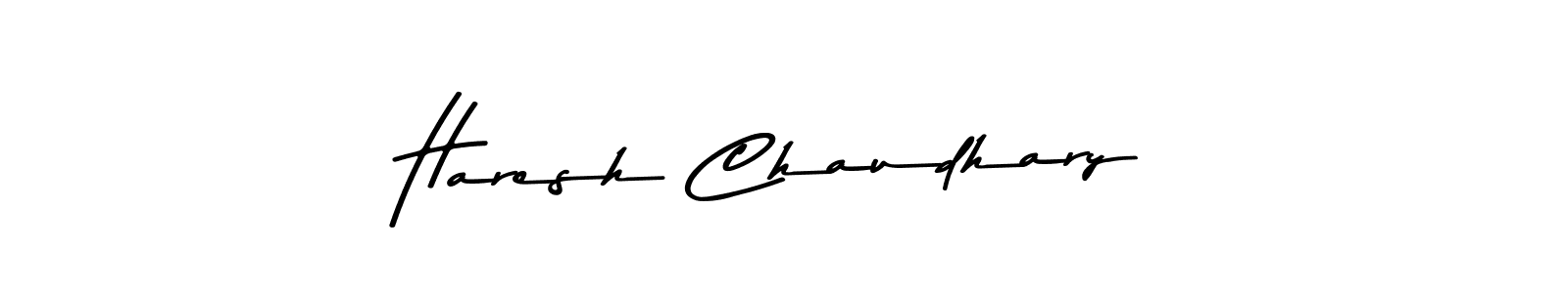 You can use this online signature creator to create a handwritten signature for the name Haresh Chaudhary. This is the best online autograph maker. Haresh Chaudhary signature style 9 images and pictures png