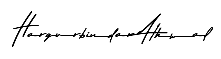 A timeless handwritten aesthetic for Hargurbindar Athwal. The Asem Kandis PERSONAL USE font gives your signature a handcrafted feel with natural curves. Hargurbindar Athwal signature style 9 images and pictures png