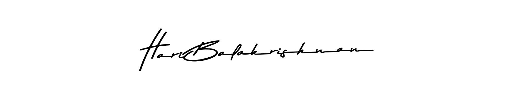 Hari Balakrishnan stylish signature style. Best Handwritten Sign (Asem Kandis PERSONAL USE) for my name. Handwritten Signature Collection Ideas for my name Hari Balakrishnan. Hari Balakrishnan signature style 9 images and pictures png