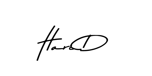 Design your own signature with our free online signature maker. With this signature software, you can create a handwritten (Asem Kandis PERSONAL USE) signature for name Hari D. Hari D signature style 9 images and pictures png