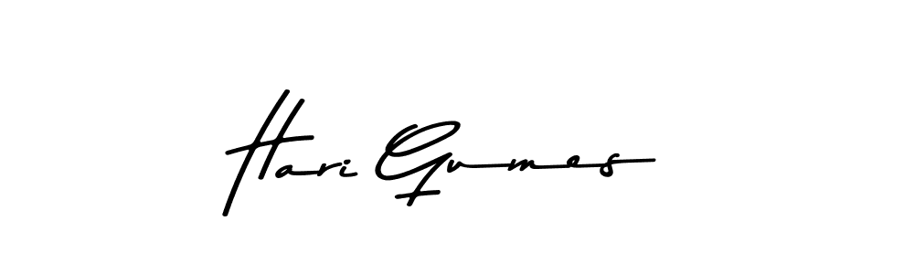 Create a beautiful signature design for name Hari Gumes. With this signature (Asem Kandis PERSONAL USE) fonts, you can make a handwritten signature for free. Hari Gumes signature style 9 images and pictures png