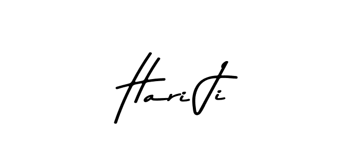 How to make Hari Ji name signature. Use Asem Kandis PERSONAL USE style for creating short signs online. This is the latest handwritten sign. Hari Ji signature style 9 images and pictures png