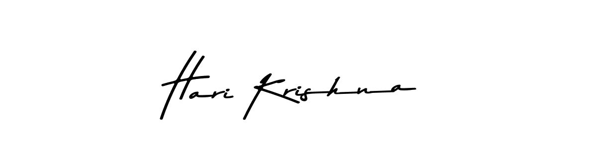 Create a beautiful signature design for name Hari Krishna. With this signature (Asem Kandis PERSONAL USE) fonts, you can make a handwritten signature for free. Hari Krishna signature style 9 images and pictures png